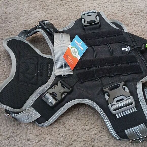 No Pull Dog Harness Heavy Duty Dog Harness with Handle and Poop Bag Hol… - Picture 6 of 10